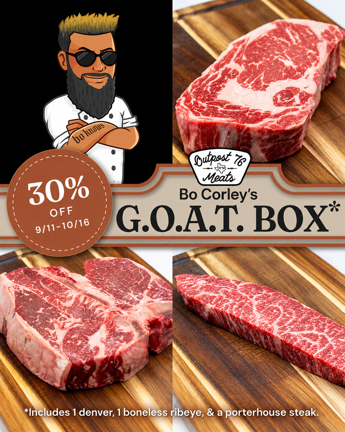 Bo Corley’s G.O.A.T. Box