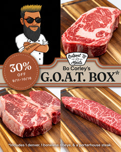 Bo Corley’s G.O.A.T. Box